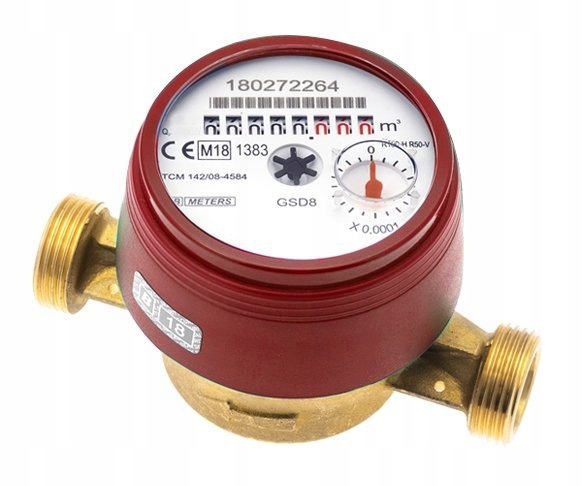 

Bmeters wodomierz licznik ciepłej wody 3/4 Js 4,0
