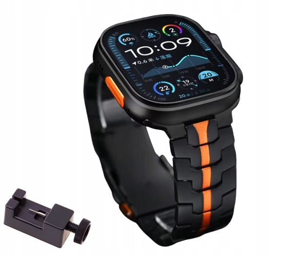 Bransoleta Tytanowa Do Apple Watch Ultra 1 2 3 49MM Narzędzie