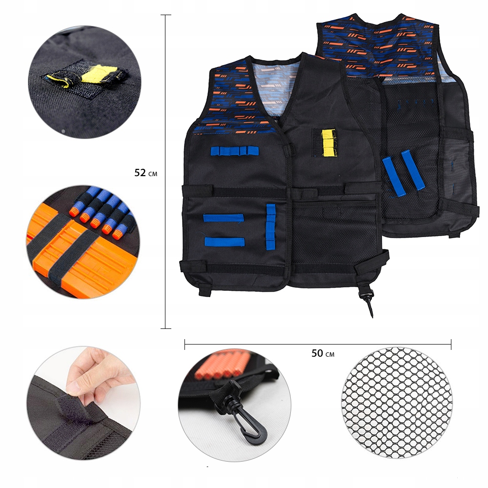 KAMIZELKA NA MAGAZYNEK I STRZAŁKI ZE ZNACZNIKIEM