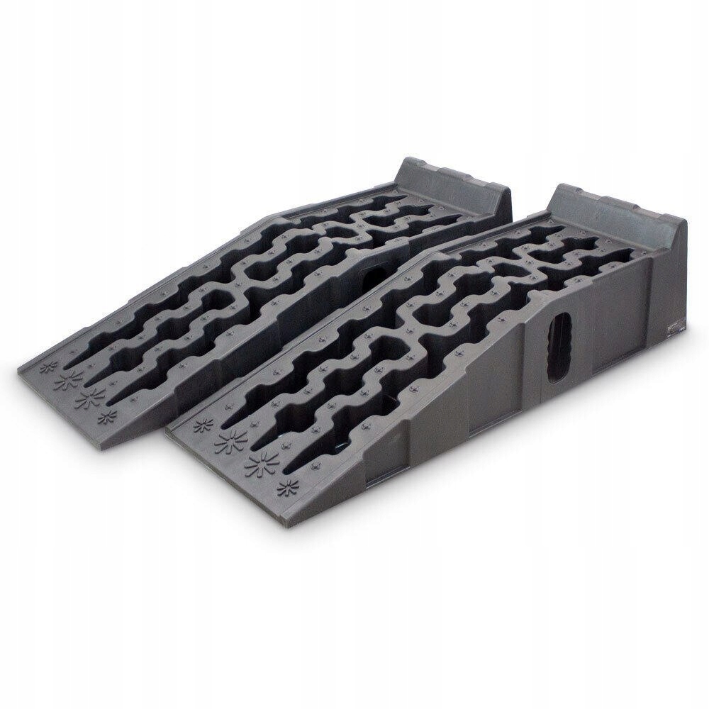 Sada automobilových nájezdů Bituxx s lehkými rampami z Hdpe, nosnost 6000 kg, 2 s