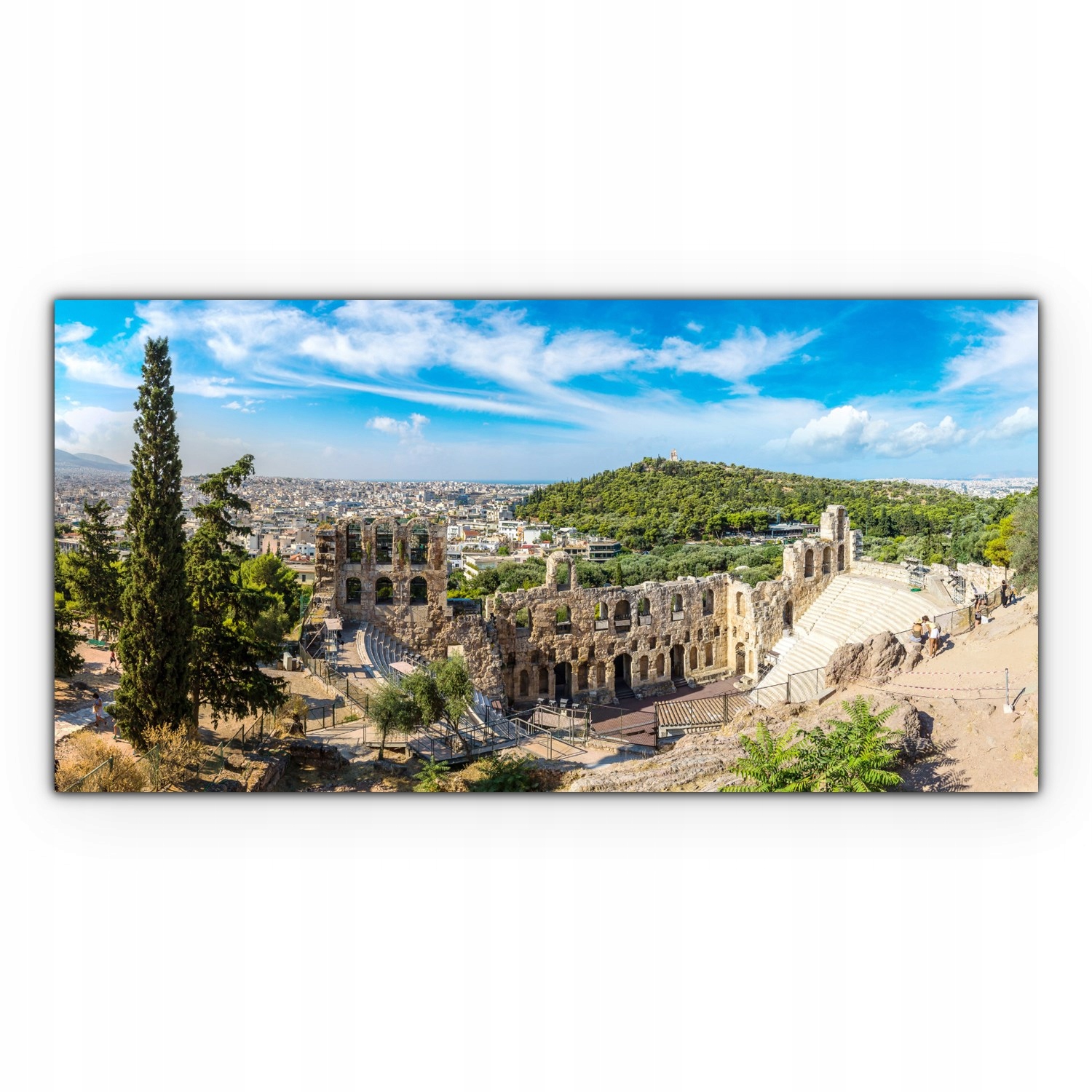 

Obraz canvas na ścianę 120x60 Architektura Grecja