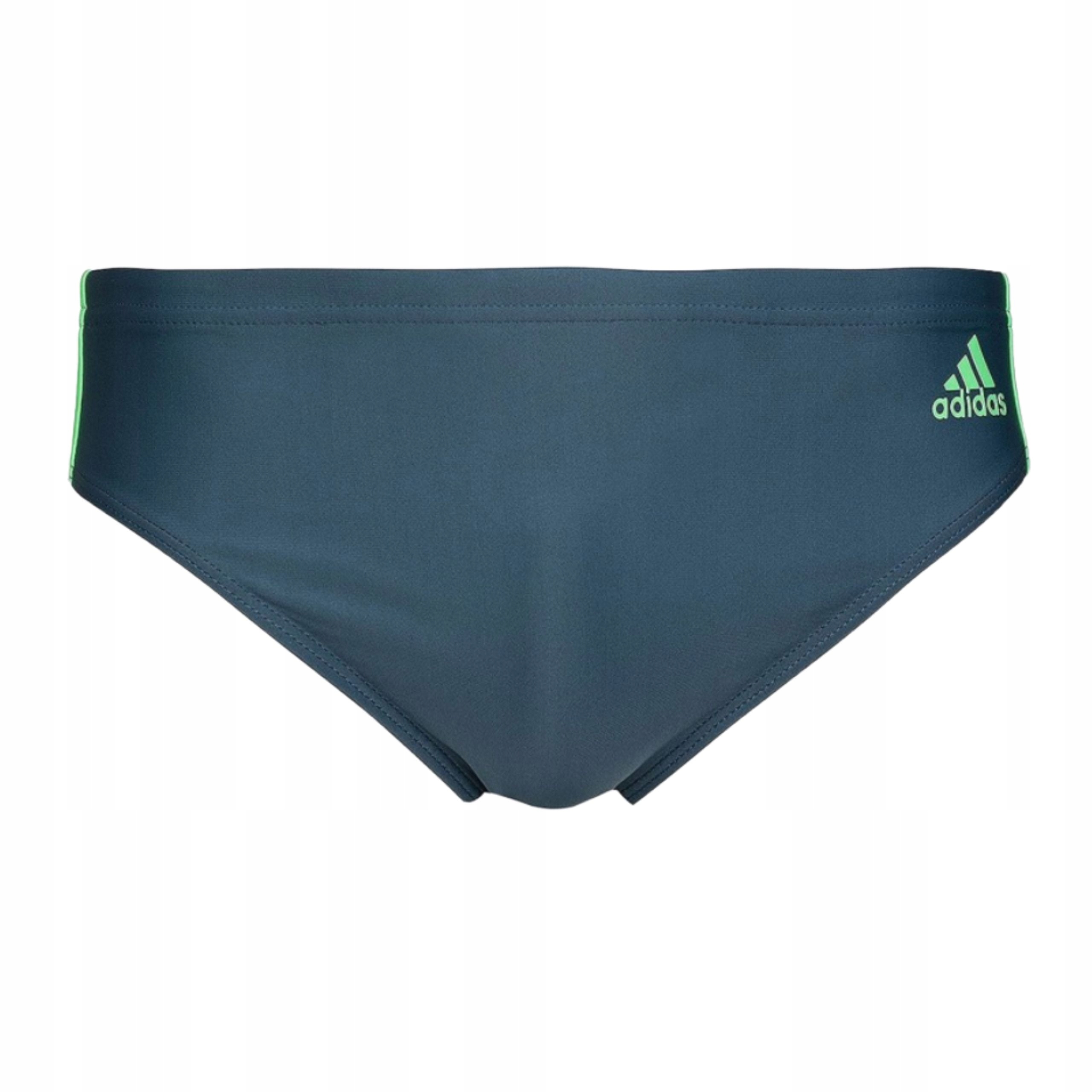 Męskie kąpielówki slipy zielone Adidas S