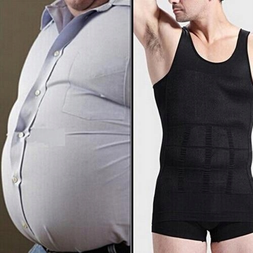 KOSZULKA MĘSKA WYSZCZUPLAJĄCA PODKOSZULKA SLIM FIT PODKOSZULEK MĘSKI M Kolor czarny