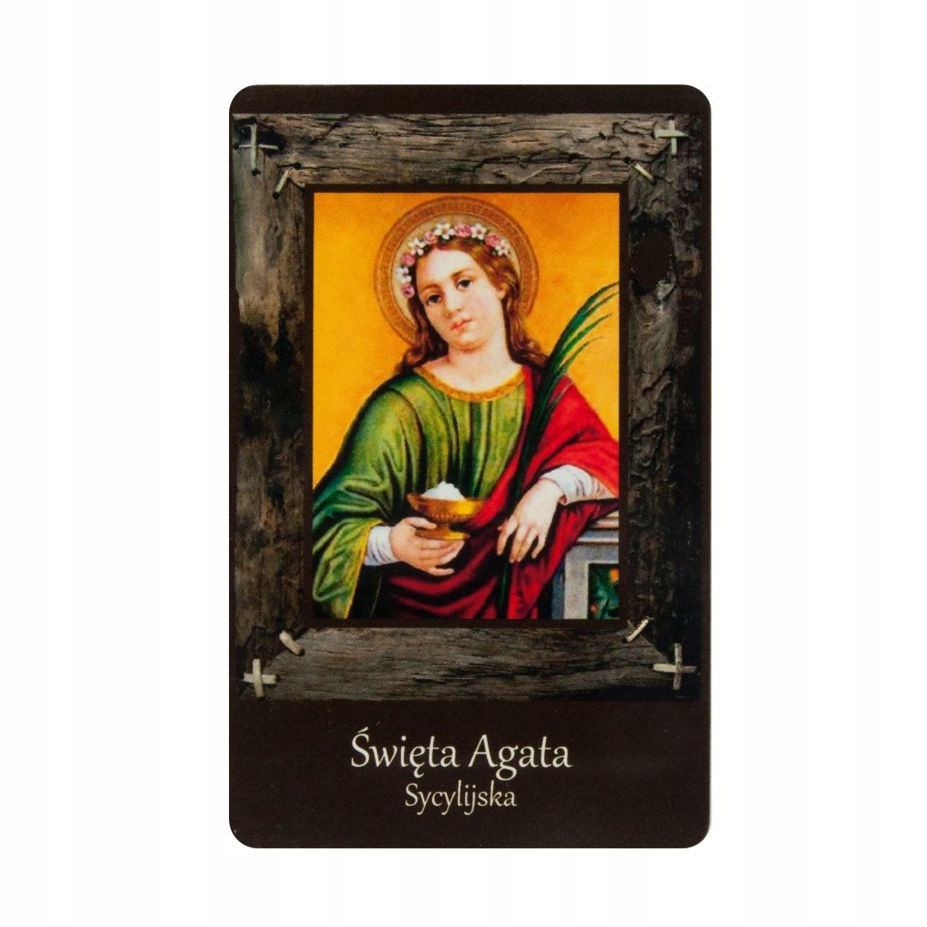 Święta Agata Magnes na lodówkę