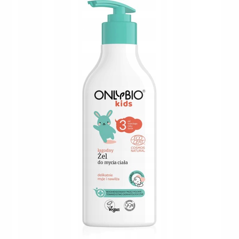 OnlyBio Łagodny żel do mycia ciała od 3 roku życia EAN (GTIN) 5902811788977