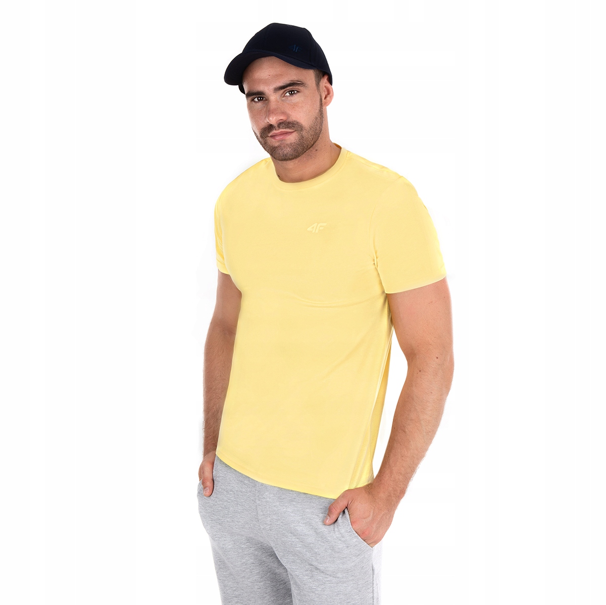 4F KOSZULKA MĘSKA T-SHIRT BAWEŁNA TSM595 LIMITED Materiał dominujący bawełna