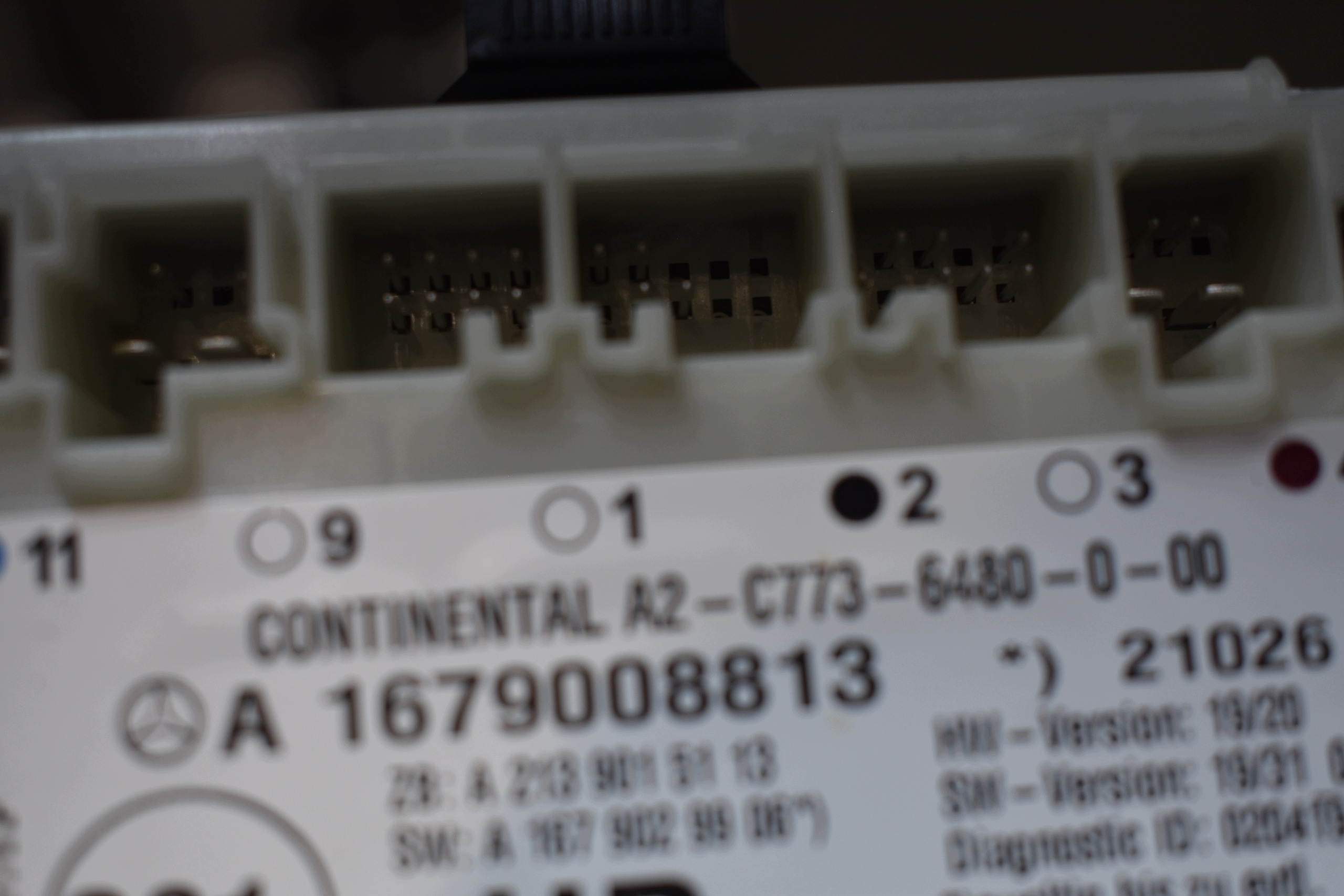 IDEALNY module control unit door rear part rear right MERCEDES GLS X167 1
