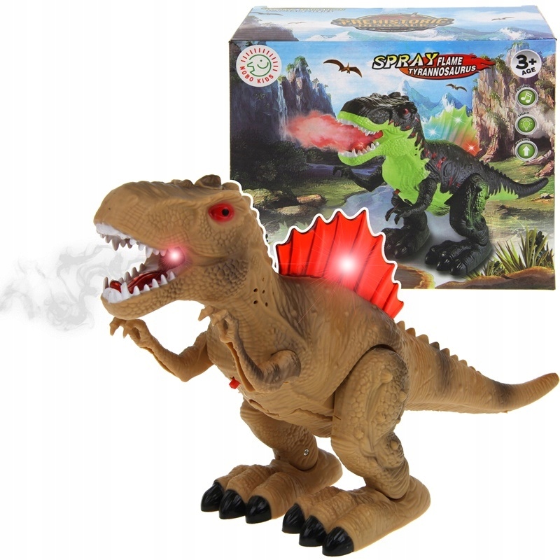 

Interaktywny Dinozaur T-Rex Chodzi Ryczy Zieje