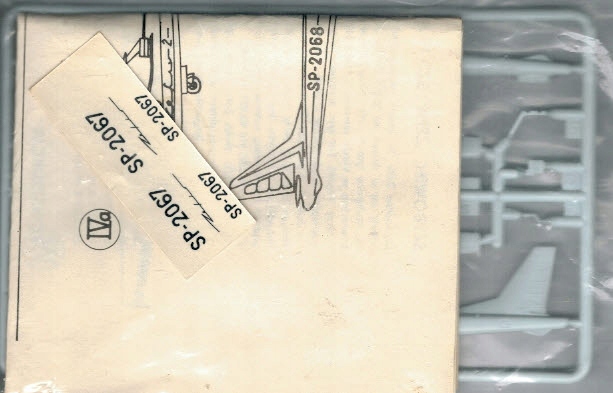 Modelarz SP-2067 Szybowiec Zefir SZD 19 A2
