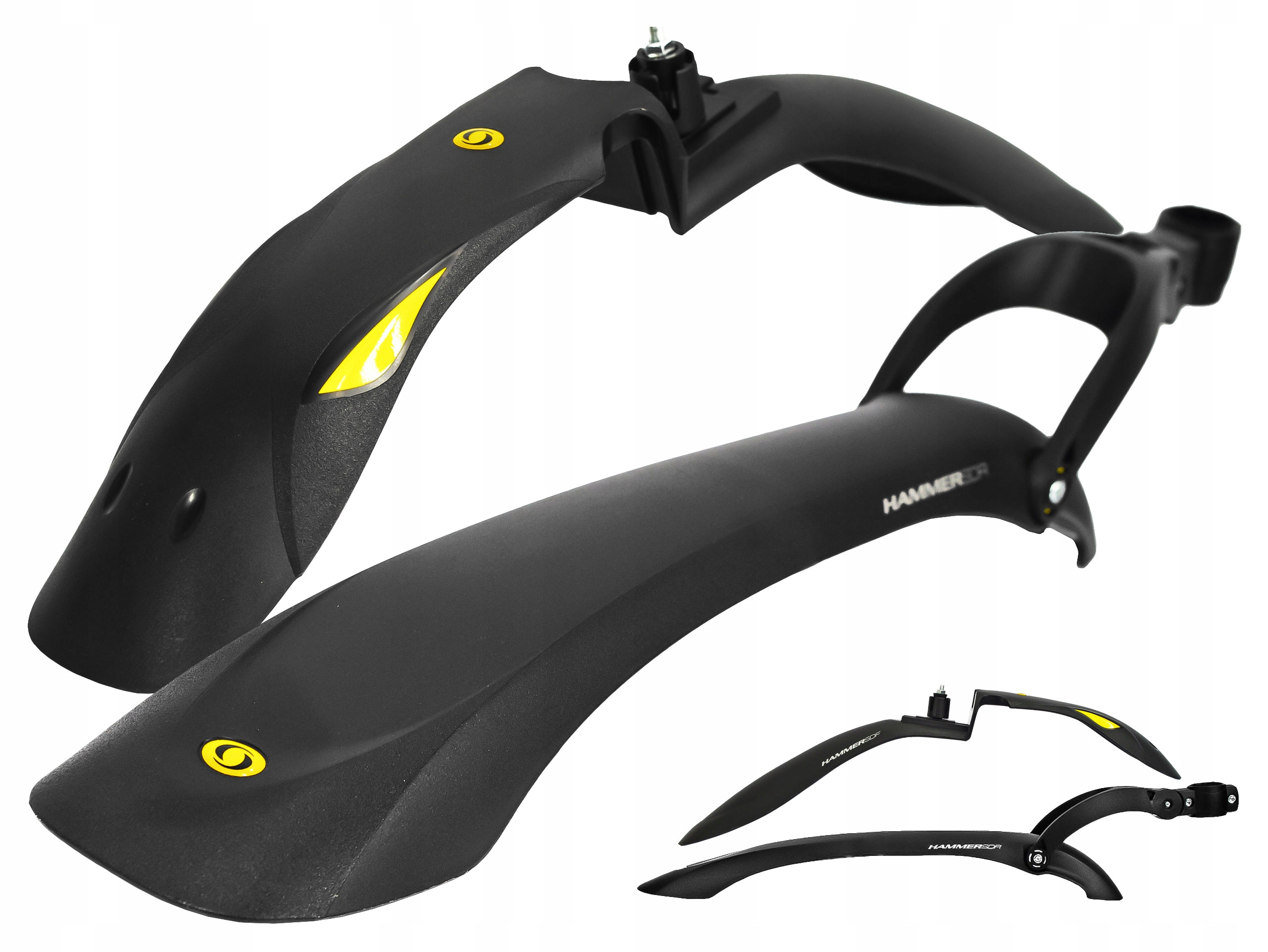 

Błotniki Komplet Simpla Hammer Sde Żółte 24-29''