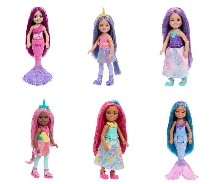Barbie Chelsea Lalka Fantazja Asortyment JKH54