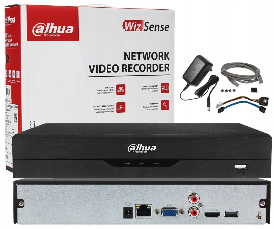 Ip rekordér Dahua NVR4108HS-EI 8 kanálov Ip Analytika Wizsense