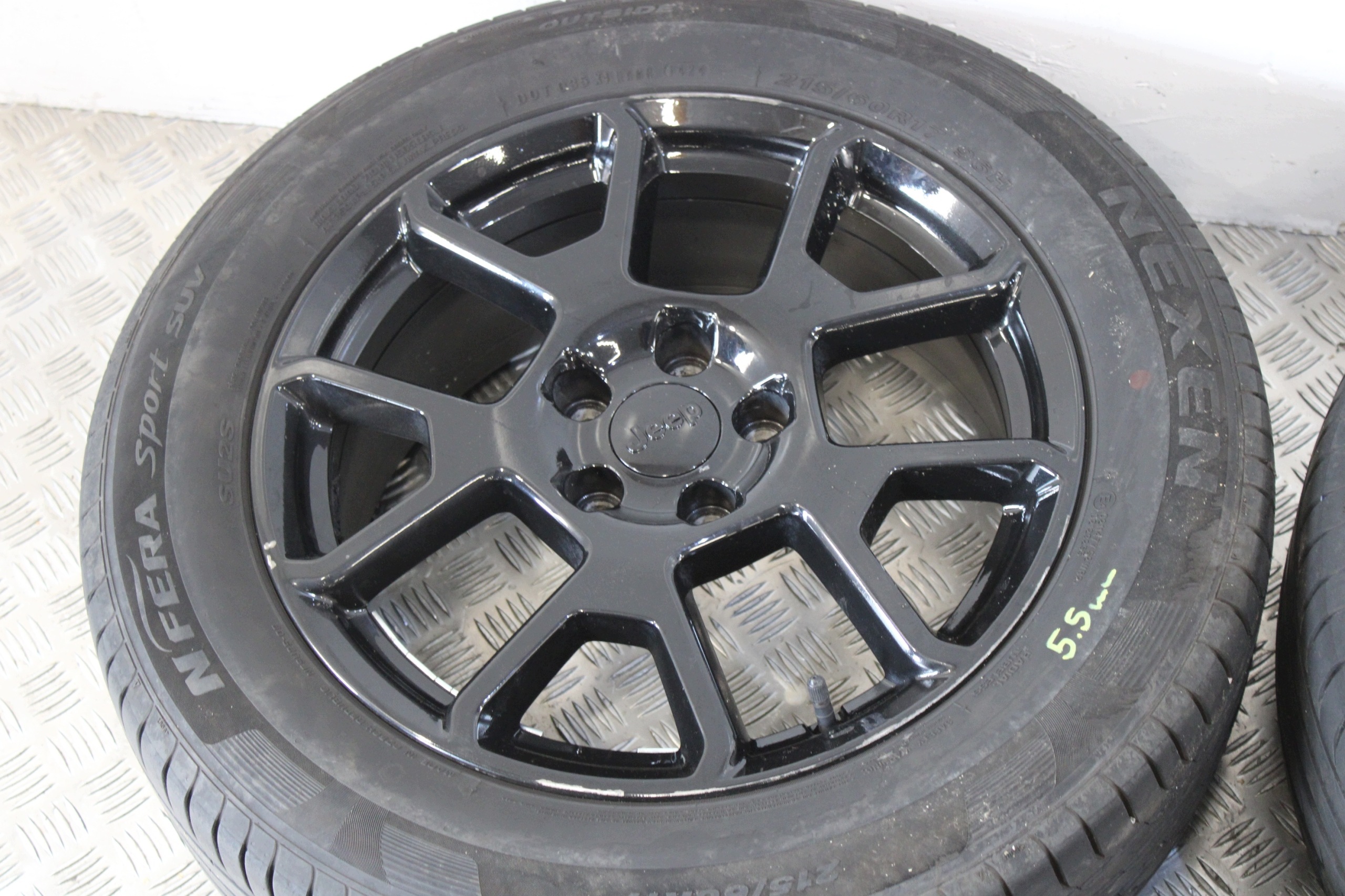 wheels discs disc 215/60 R17 ET40 JEEP RENEGADE 1.0T