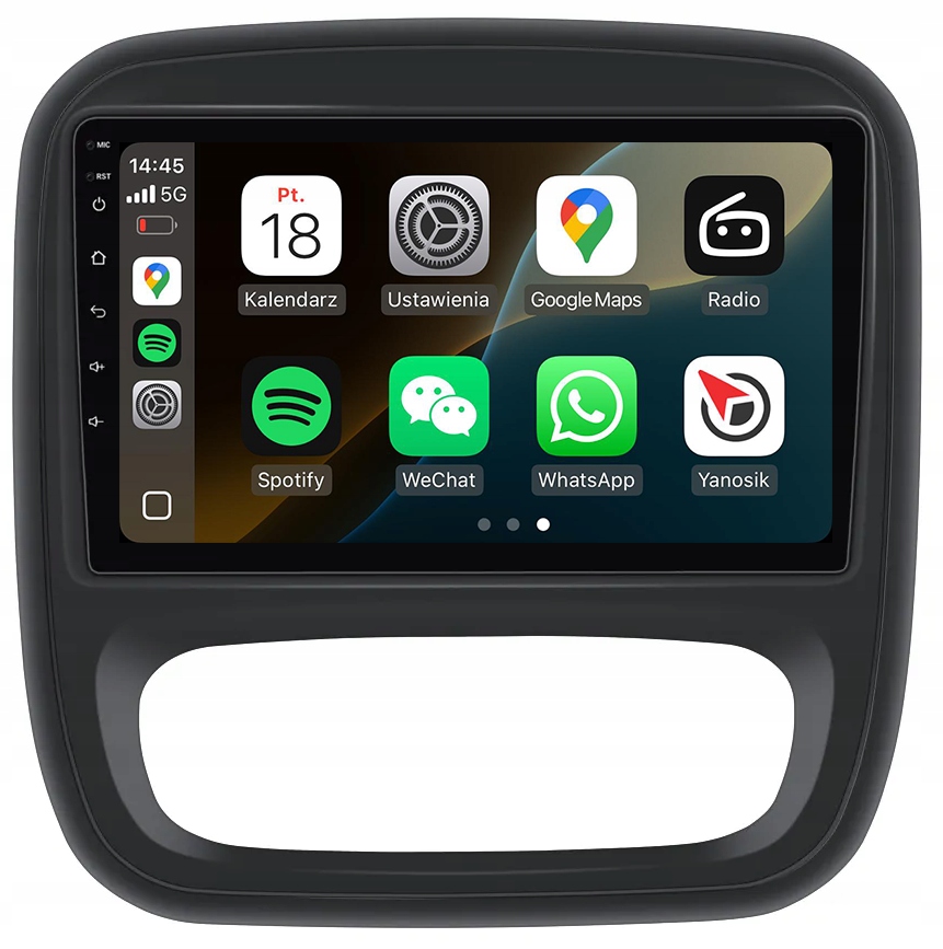 Opel Vivaro Renault Trafic Fiat Talento Radio Navigace Android Carplay