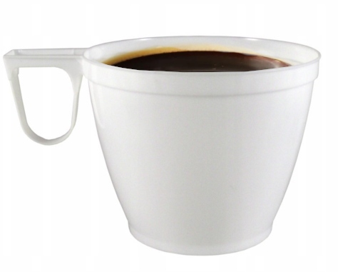 FILIŻANKI KUBKI BIAŁE WIELORAZOWE DO NAPOJÓW GORĄCYCH KAWY HERBATY 160ml 50