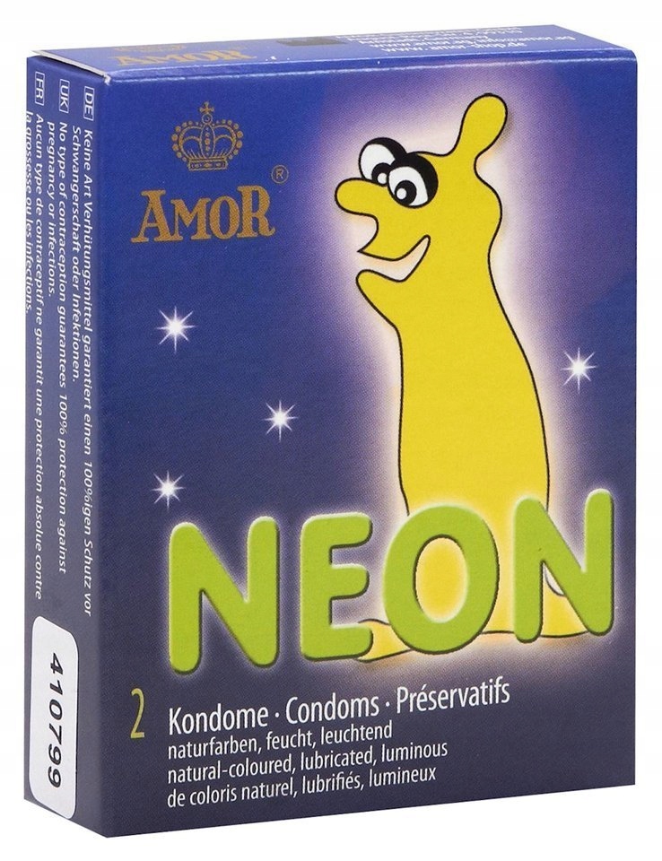 

Prezerwatywy Świecące w Ciemności Amor Neon