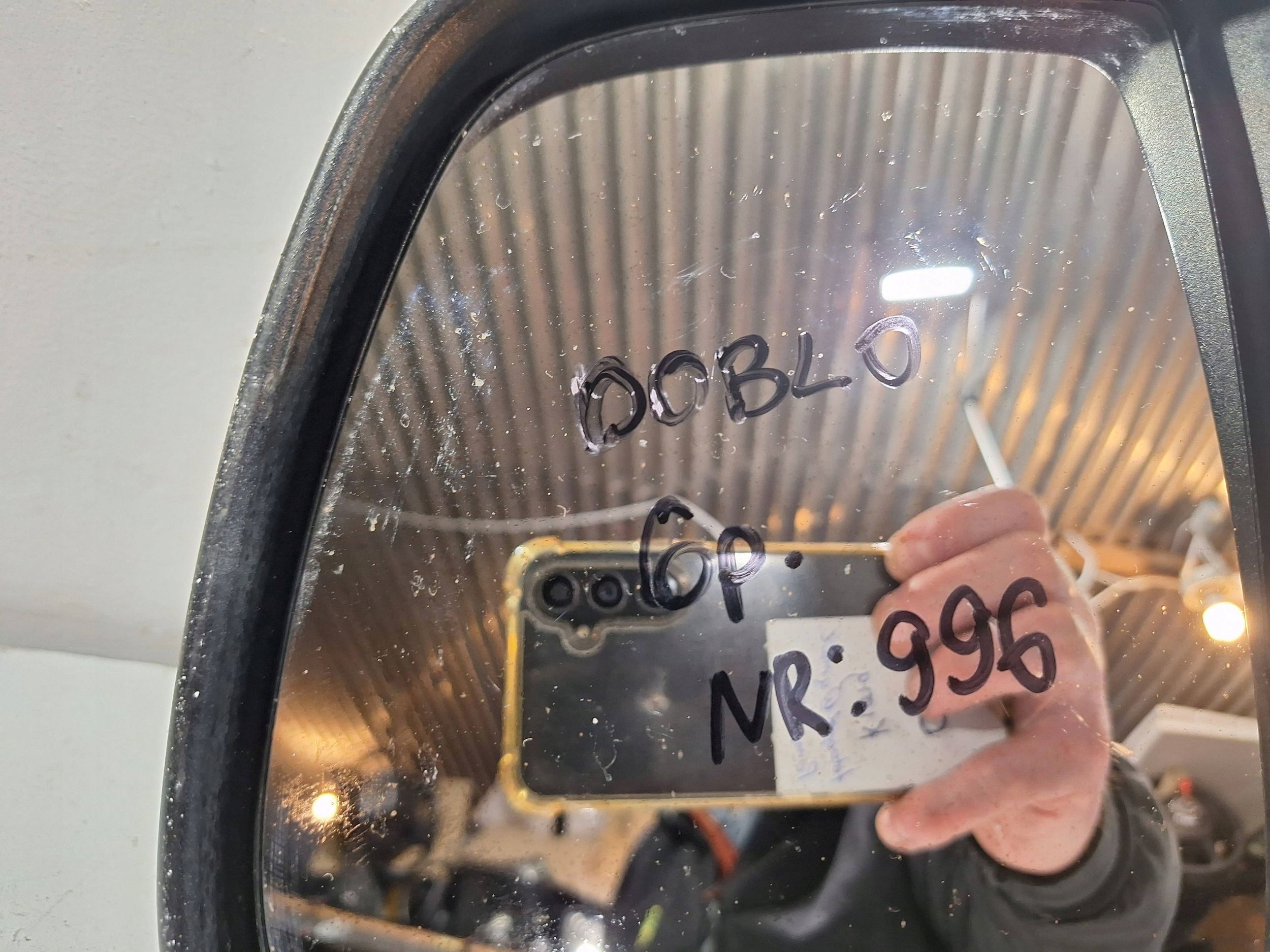 mirror exterior left FIAT DOBLO II COMBO D 6 PIN 10