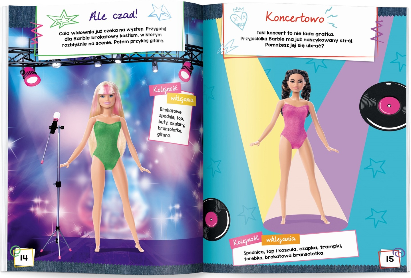 

Barbie. Ubieranki naklejanki Ameet