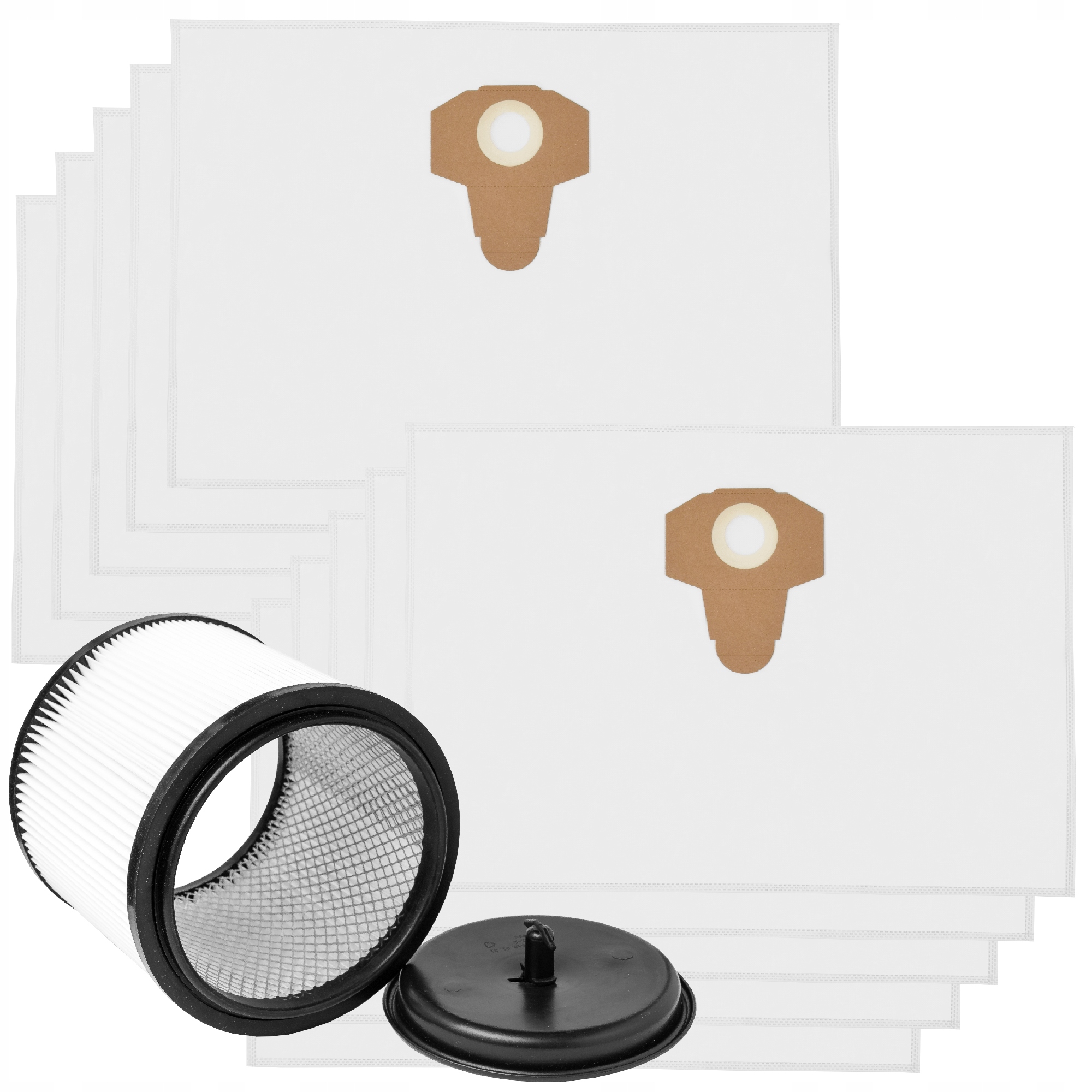 10x Worki Filtr Do odkurzacza Parkside Pnts 1300 1400 A1 B1 1500 Zmywalny