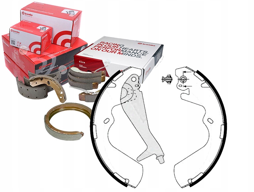 30 514/RS5 - ГАЛЬМІВНІ КОЛОДКИ BREMBO. HYUNDAI GALLOPER