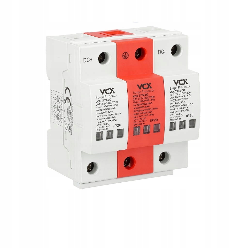 Fotovoltaický omezovač přepětí DC třídy B+c 3