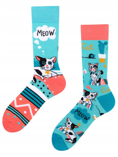 

Skarpetki Todo Socks Cats Koty Mysz kaktus 35-38