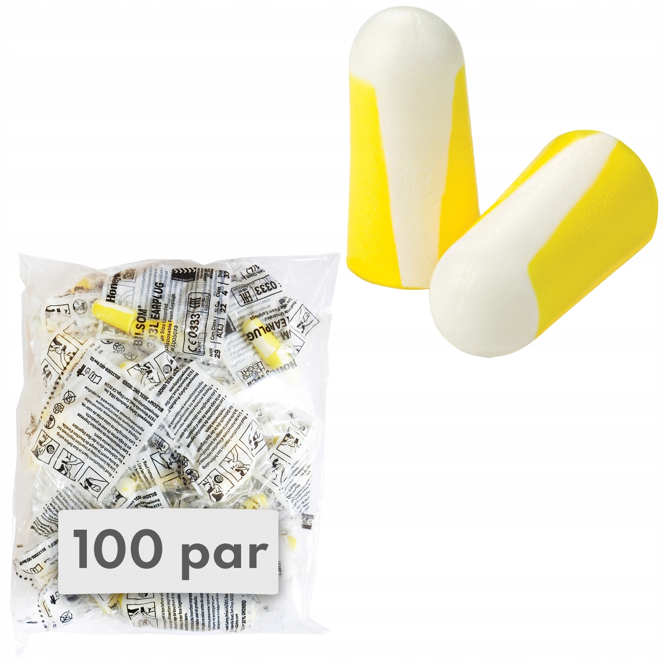 

Zatyczki Do Spania Honeywell Bilsom 303L 100 Par