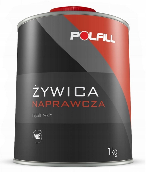 Żywica naprawcza Polfill 1kg utwardzacz