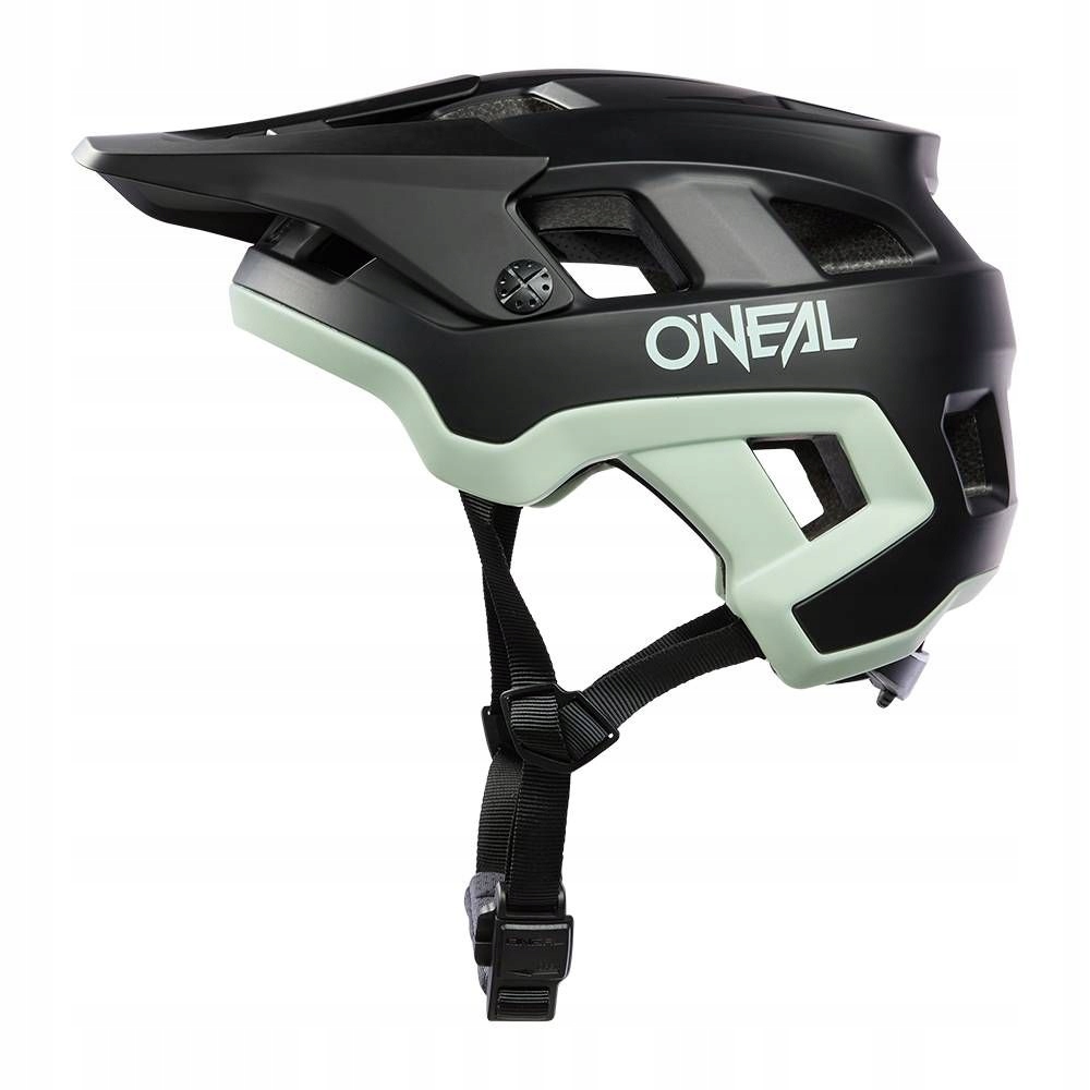 Kask rowerowy Mtb Dh Enduro O'Neal Defender Solid black/mint L/XL 58-62cm