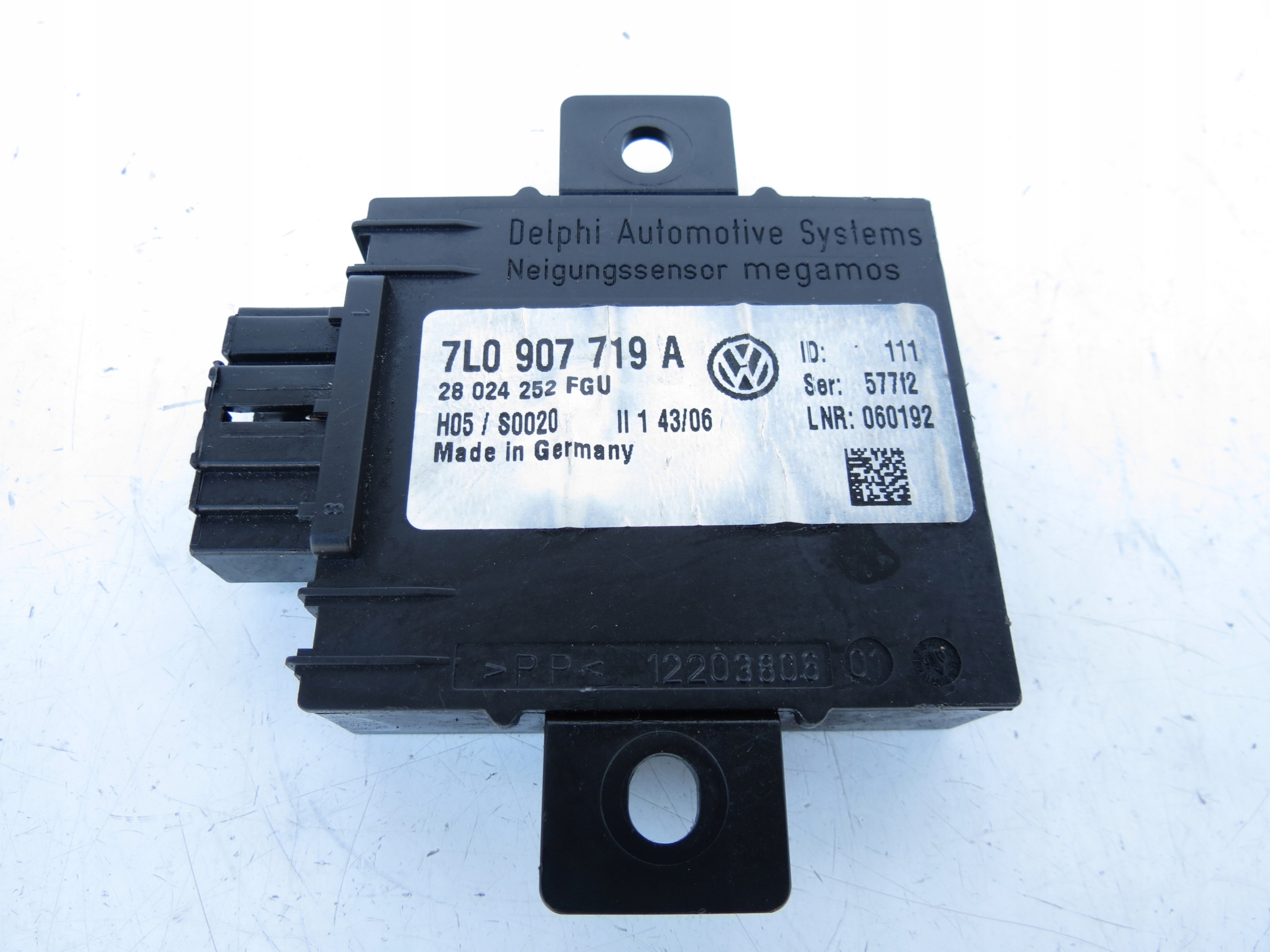 modulo Modulo allarme centralina 7L0907719A PORSCHE CAYENNE 7L