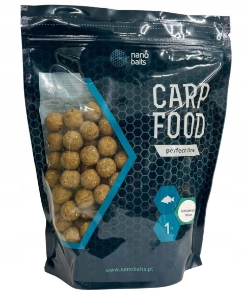 Kulki zanętowe nano Bait kukurydz 16mm 1kg PrL