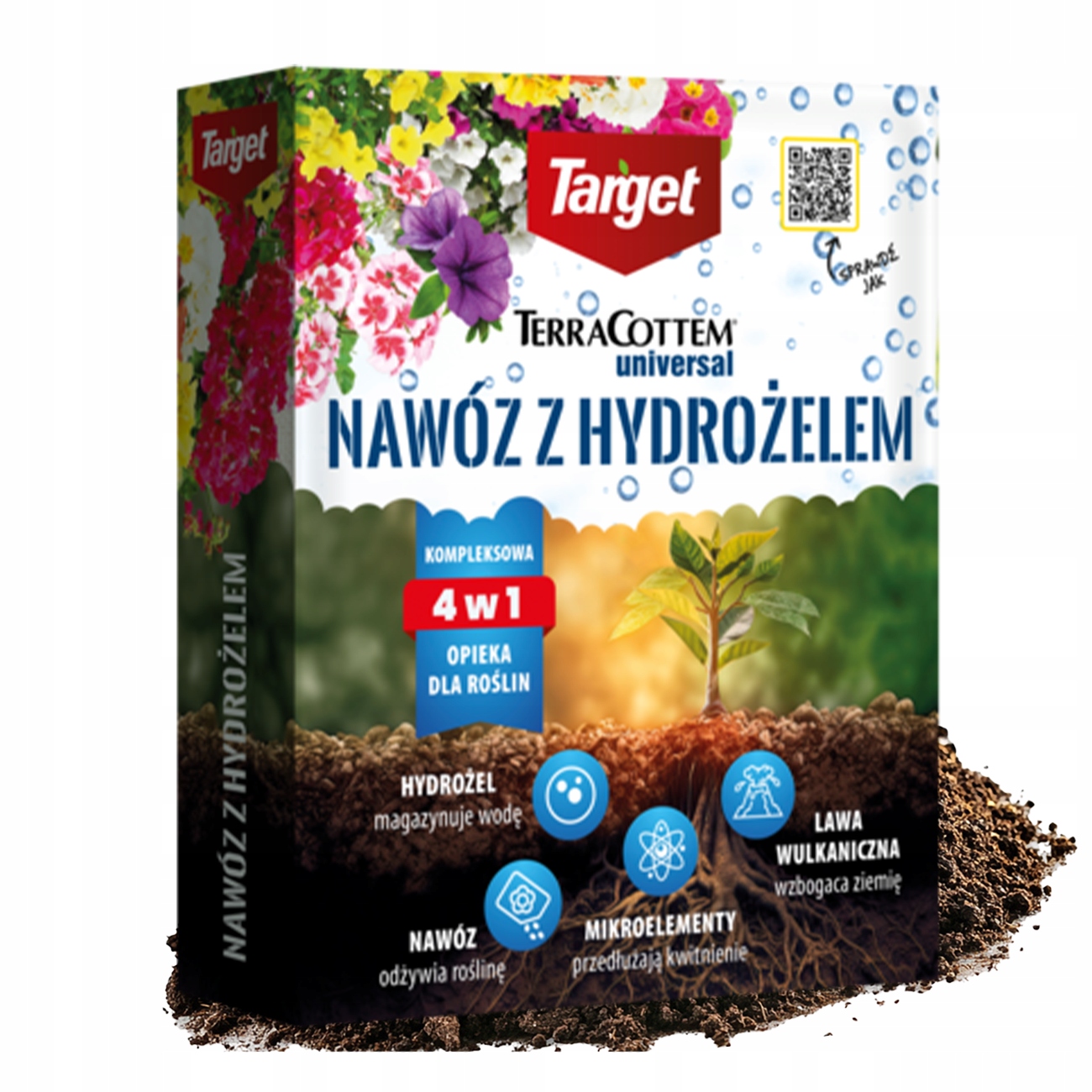 Hydrogelové hnojivo Target TerraCottem universal 600 g