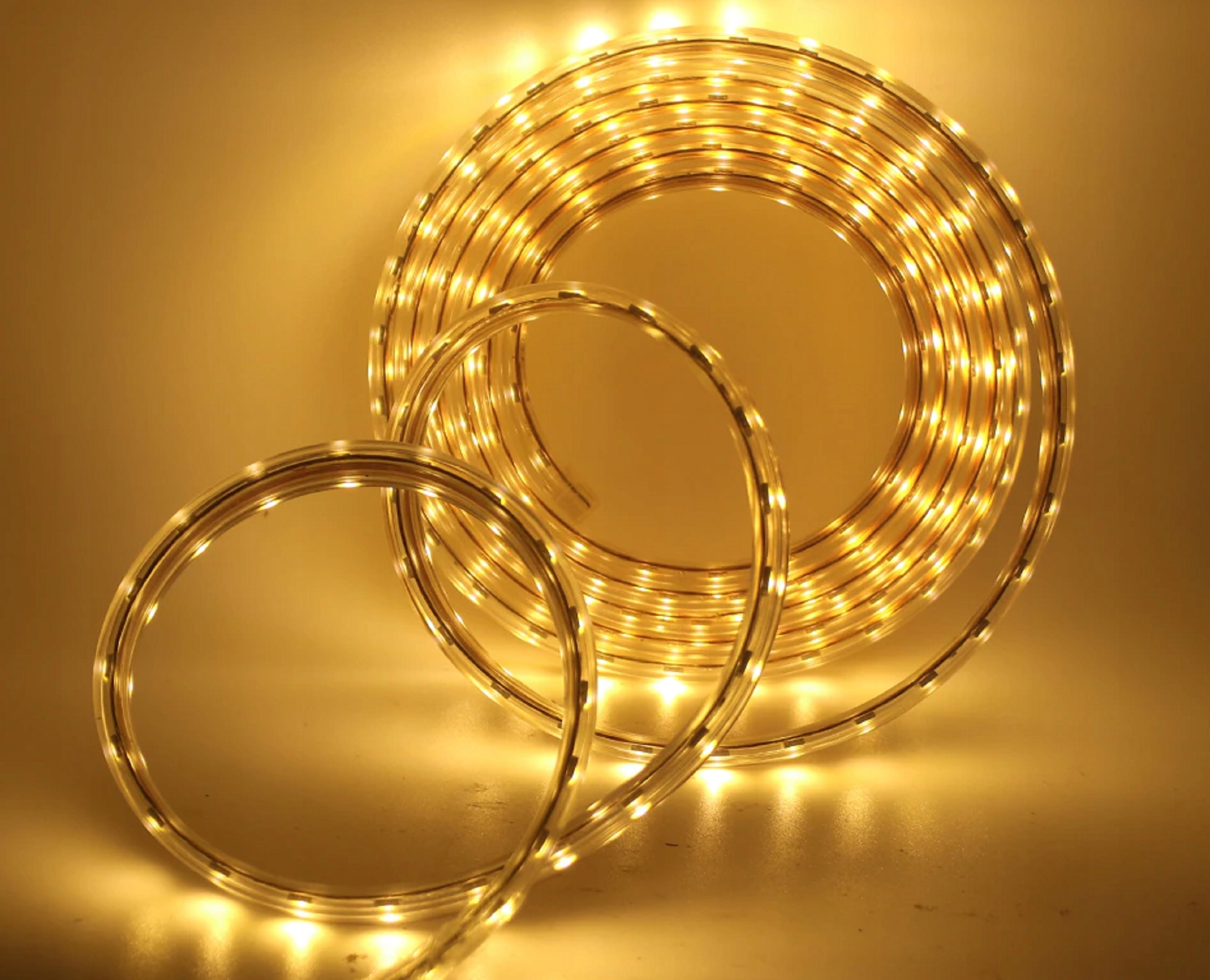 ZEWNĘTRZNA TAŚMA LED 230V IP68 5050 CIEPŁY / ZIMNY Marka Feniks