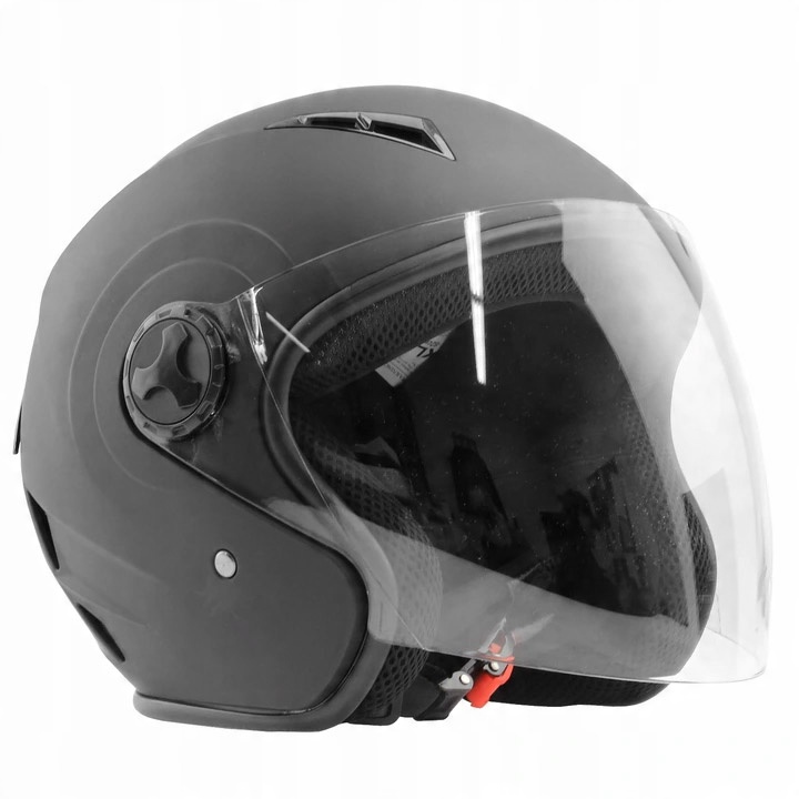 

Kask Otwarty Jet WL207 Skuter Black L Homologacja