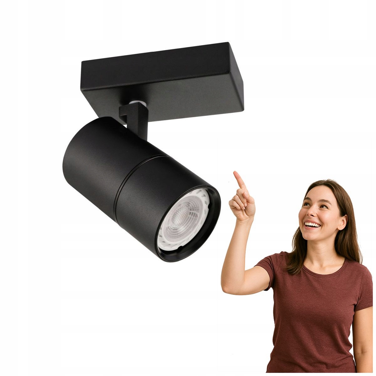 Spotová reflektorová lampa Laconi SPL-2813-1B-BL Italux