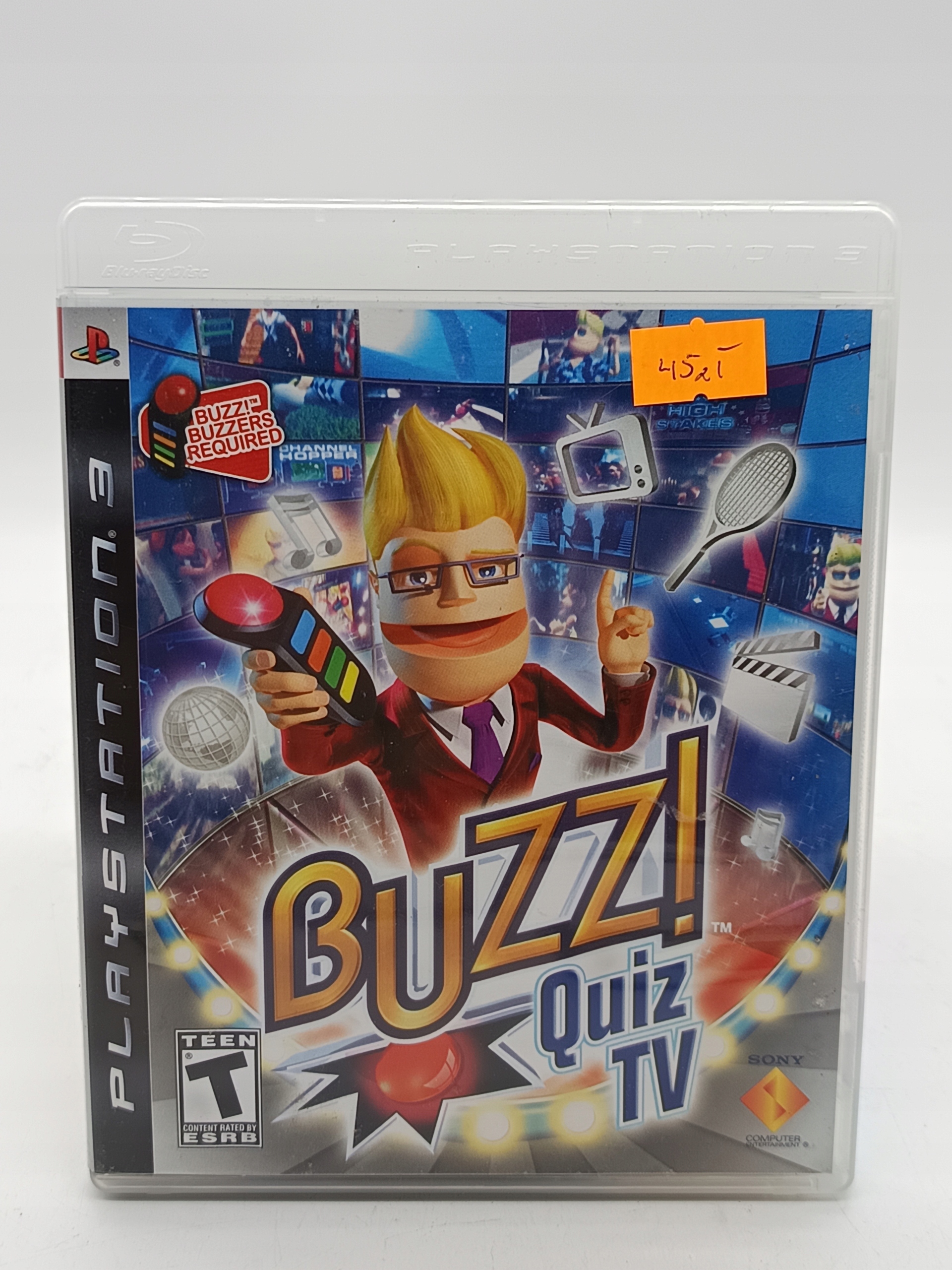 Buzz Quiz TV PlayStation 3 (PS3) pudełkowa