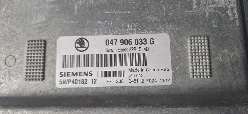computer Motore SKODA FABIA e 047906033G