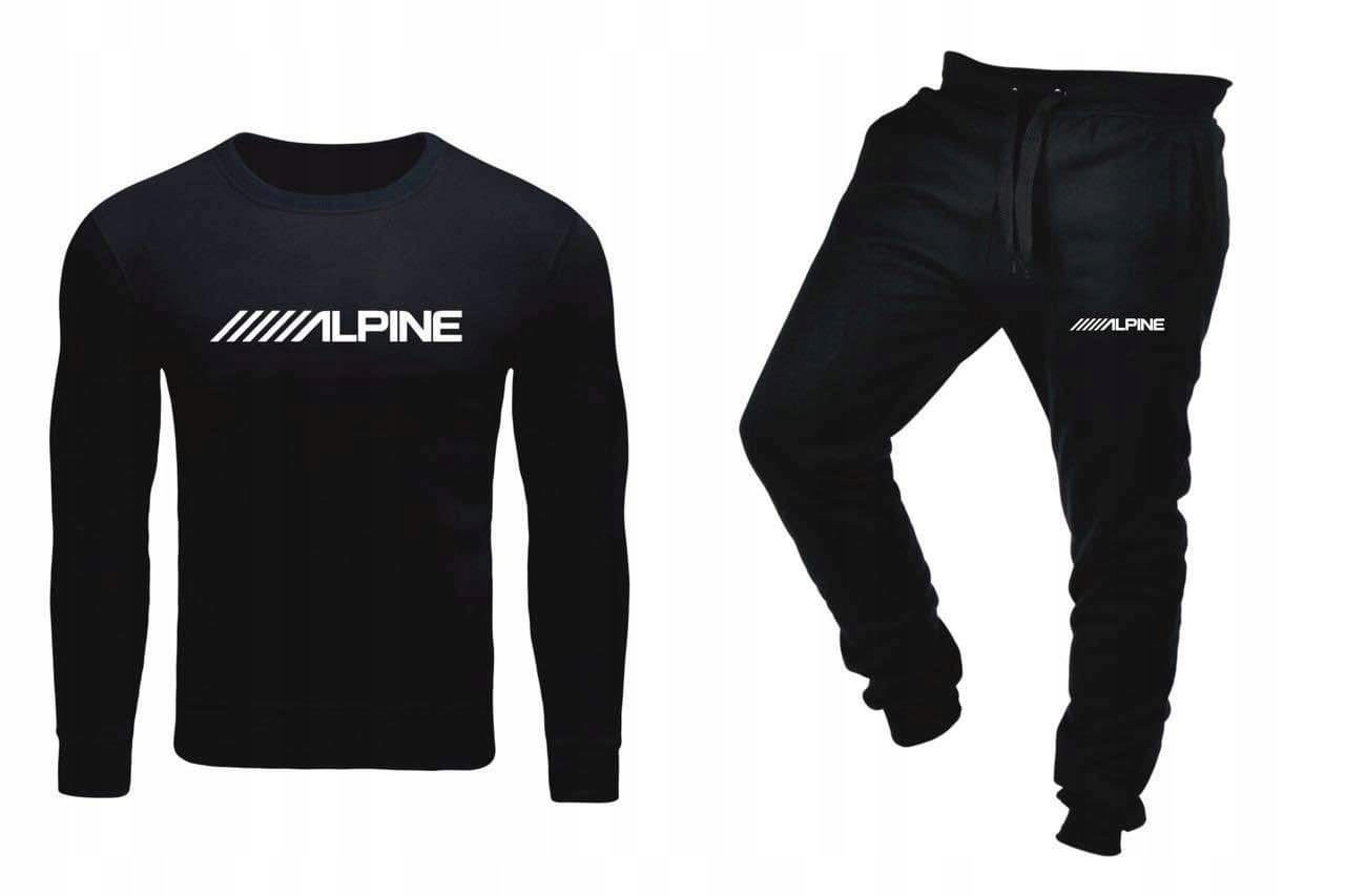 Teplákovka Tepláková Souprava Souprava Alpine Černá M