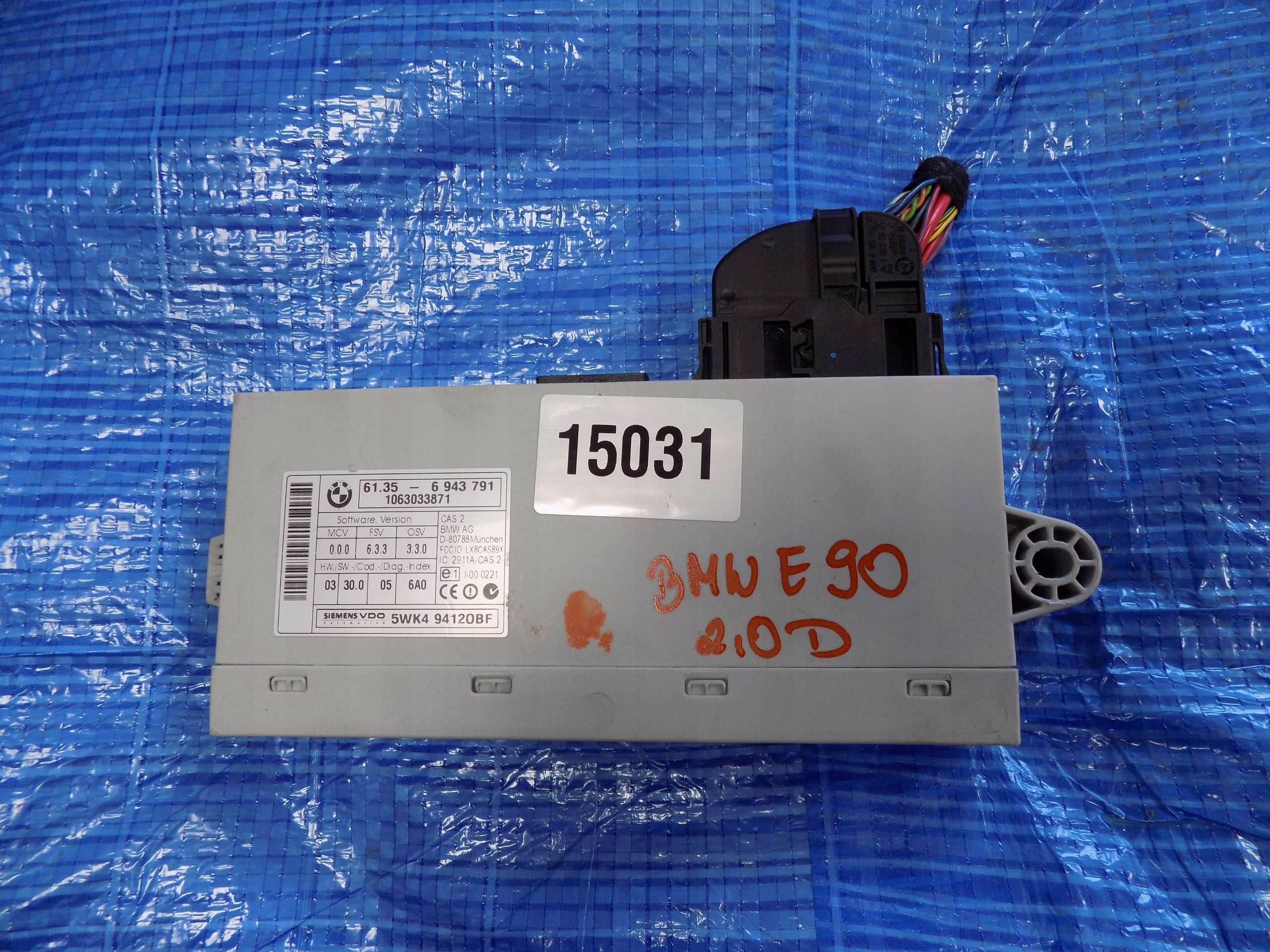 modul Bedienteil CAS BMW E90 2,0D