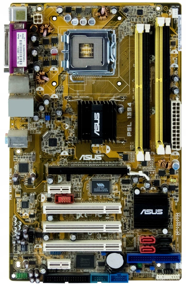 Asus P5L 1394 Intel 945P s775 DDR2 PCIe Pci