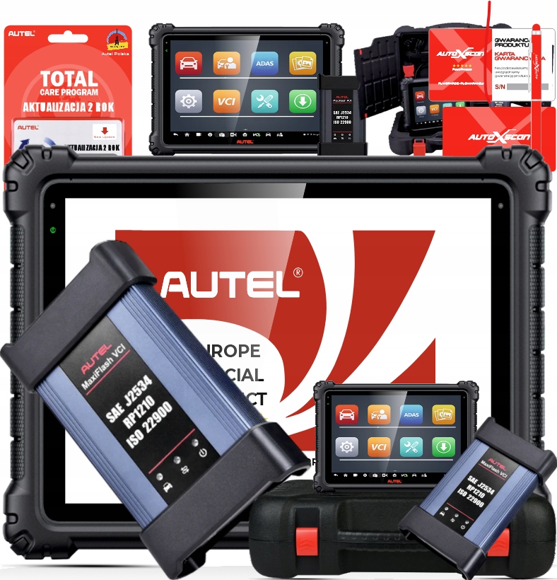 Autel MaxiSYS MS909 flash 2-ROČNÁ Aktualizácia Verzia Pre Európu Autel Poľsko