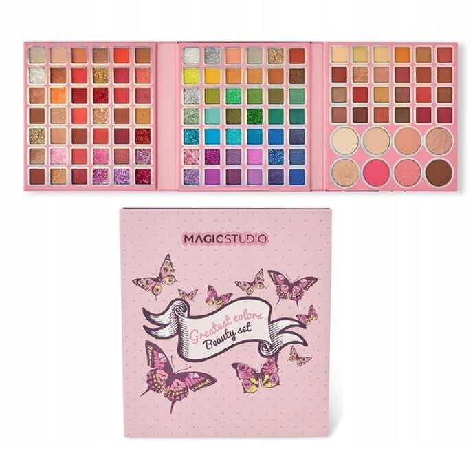 Magic Studio Paletka Stínů Paletka Na Make-up Makeup Pro Dospívající 108 Ks