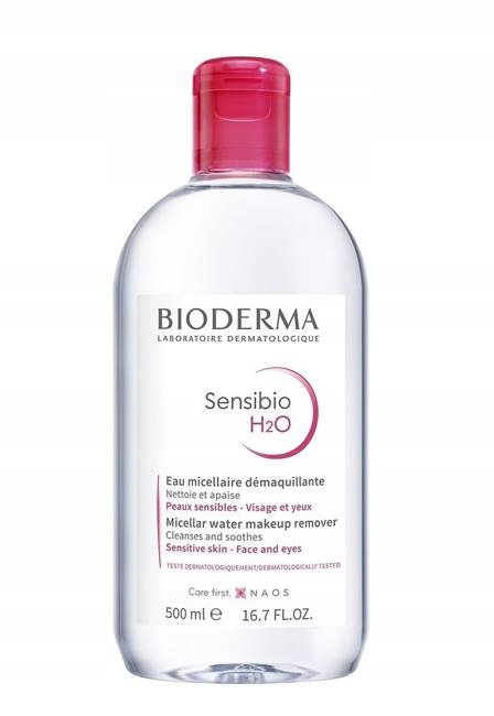

Bioderma Sensibio H2O Płyn Micelarny demakijaż 500