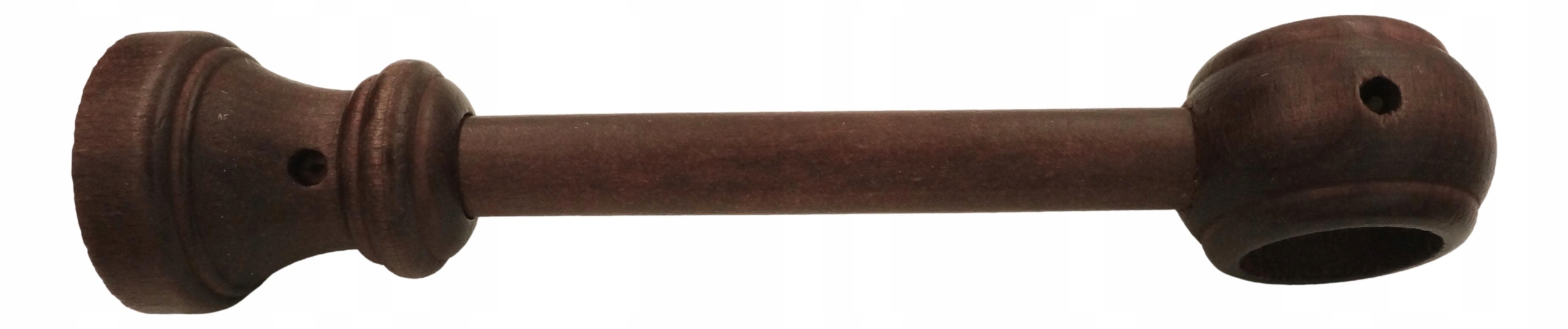 

Wspornik drewniany karnisza 28mm pojedynczy Mahoń