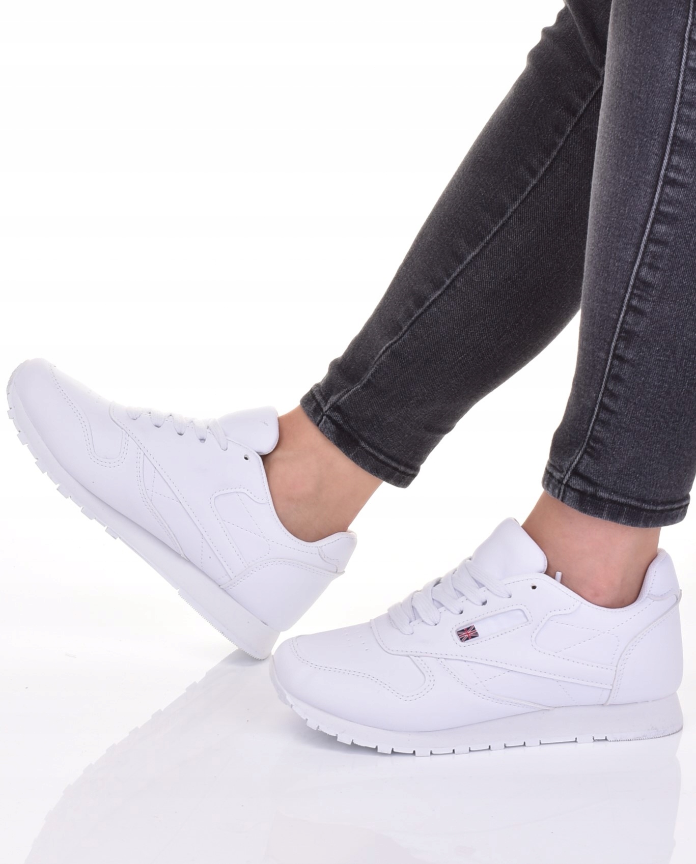 ADIDASY DAMSKIE BUTY SPORTOWE BIAŁE SNEAKERSY Rozmiar 39