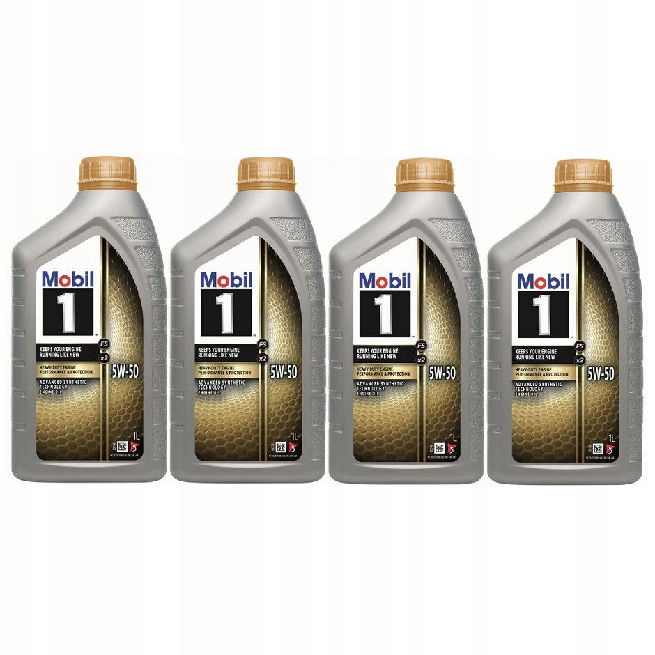 Mobil 1 Fs X2 5W50 olej silnikowy 4 x 157766 4L