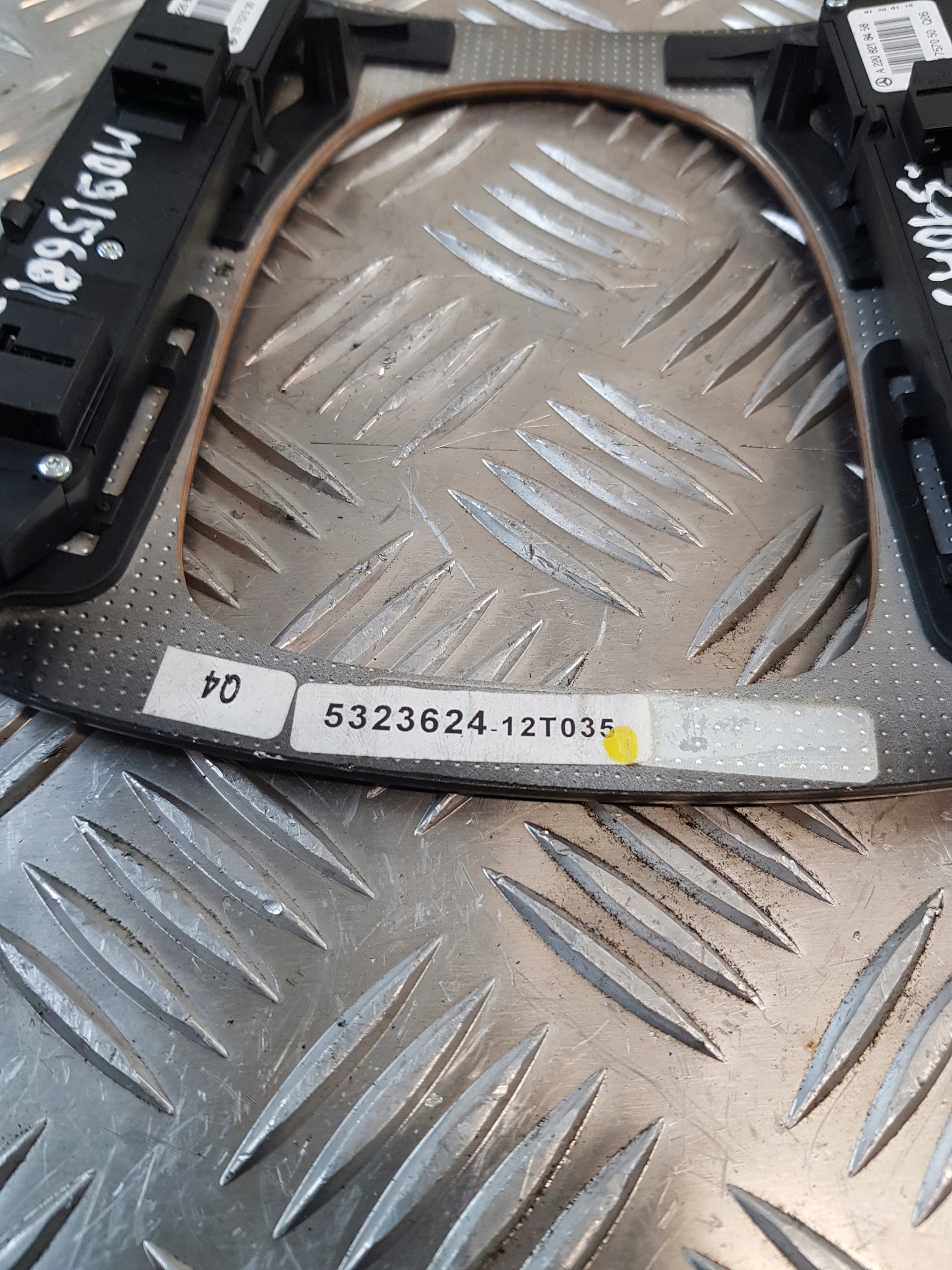 MERCEDES W220 3.2CDI 02R. PANEL cambio ingranaggi Legno + telaio
