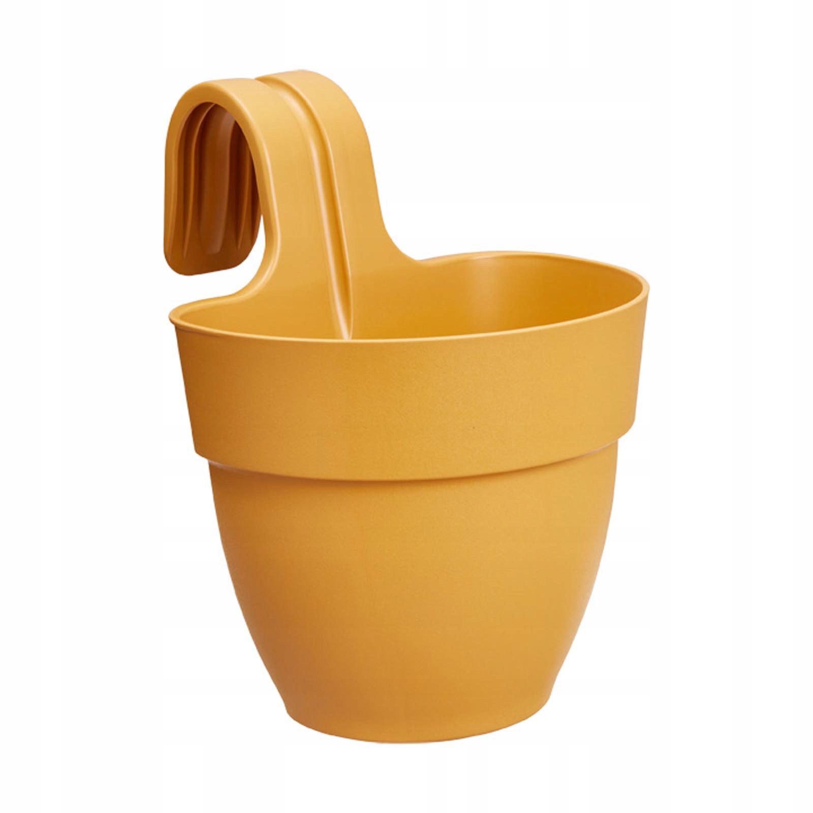 

wiszące żółte doniczki na poręcz Vibia S 24/27 cm