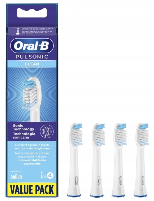 

Końcówki do szczoteczek Oral-B Pulsonic SR32-4