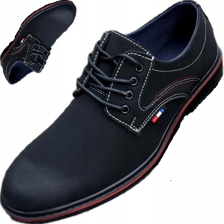 Półbuty Wizytowe Sportowe Do Garnituru Wyjściowe Pantofle Mokasyny Buty Mło